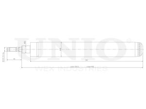 Front oil shock absorber photo