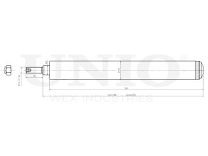 Front oil shock absorber photo