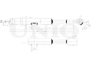 Right front gas shock absorber photo