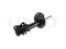 Right front gas shock absorber thumb