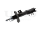 Left front gas shock absorber thumb