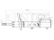 Left rear gas shock absorber thumb