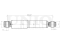 Rear gas shock absorber thumb
