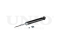 Front gas shock absorber thumb