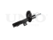 Left front gas shock absorber thumb