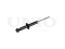 Rear gas shock absorber thumb