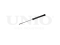 Rear gas shock absorber thumb