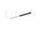 Rear gas shock absorber thumb