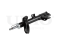 Left front gas shock absorber thumb