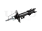 Right front gas shock absorber thumb