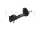 Right rear gas shock absorber thumb