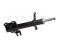 Left front gas shock absorber thumb