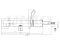 Right front gas shock absorber thumb