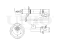 Right front gas shock absorber thumb