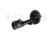 Left front gas shock absorber thumb