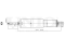 Rear gas shock absorber thumb
