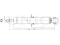 Rear gas shock absorber thumb