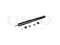Rear gas shock absorber thumb