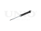 Rear gas shock absorber thumb