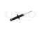 Rear gas shock absorber thumb