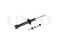 Rear gas shock absorber thumb