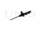 Front gas shock absorber thumb