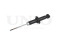 Rear gas shock absorber thumb