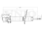 Right front gas shock absorber thumb