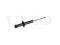 Rear gas shock absorber thumb