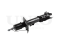 Right front gas shock absorber thumb
