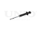 Rear gas shock absorber thumb