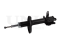 Left rear gas shock absorber thumb