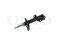 Left front gas shock absorber thumb