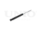 Rear gas shock absorber thumb