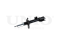 Left rear gas shock absorber thumb
