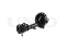 Left rear gas shock absorber thumb