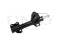 Left rear gas shock absorber thumb