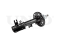 Left front gas shock absorber thumb