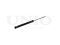 Rear gas shock absorber thumb