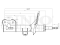 Left front gas shock absorber thumb