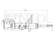 Right front gas shock absorber thumb