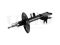 Left front gas shock absorber thumb