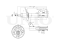 Left front gas shock absorber thumb