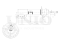 Right front gas shock absorber thumb