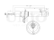 Front gas shock absorber thumb