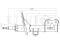 Right front gas shock absorber thumb