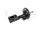 Left front gas shock absorber thumb