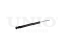 Rear gas shock absorber thumb