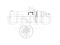 Front gas shock absorber thumb