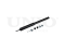 Rear gas shock absorber thumb